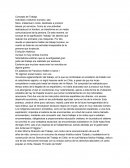 Concepto de Trabajo Actividad o esfuerzo humano