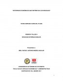 Entornos económicos que enfrentan los negocios