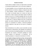 Estudio de mercado sector minero