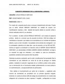 CONCEPTO BRINDADO EN LA ASEOSORIA JURIDICA