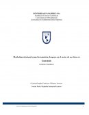 Marketing relacional como herramienta de apoyo en el sector de servicios en Guatemala (Artículo Científico)