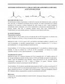 Saponificación de Acetato de etilo