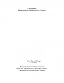CASO PRACTICO FUNDAMENTOS DE ADMINISTRACIÓN Y NEGOCIOS