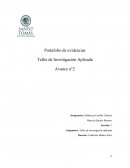 Portafolio de evidencias Taller de Investigación Aplicada