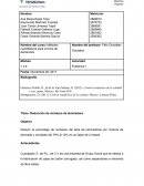 Métodos cuantitativos para la toma de decisiones. Reducción de rechazos de laminadora