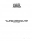 Efecto de la alimentación con Thalassiosira pseudonana y Dunalliela spp en mejora a la respuesta inmune de larvas de Litophenaeus vannamei (Crustacea: Decapoda).