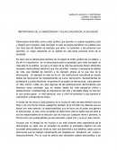 IMPORTANCIA DE LA DEMOCRACIA Y SU APLICACIÓN EN LA SOCIEDAD