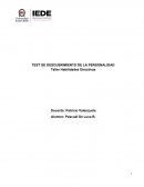 TEST DE DESCUBRIMIENTO DE LA PERSONALIDAD