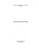 Derecho Internacional del Trabajo