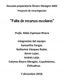 Proyecto de inestigación, Metolología de la investigación