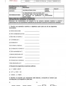 INFORMACION DEL ESTUDIANTE. Matemáticas