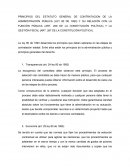 PRINCIPIOS DEL ESTATUTO GENERAL DE CONTRATACION DE LA ADMINISTRACIÓN PÚBLICA (LEY 80 DE 1993)
