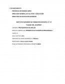 Proyecto perspectiva filosófico pedagógica