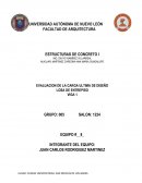 EVALUACION DE LA CARGA ULTIMA DE DISEÑO LOSA DE ENTREPISO