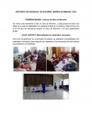 HISTORICO DE SOCIEDAD DE SOCORRO BARRIO ACAMBARO 2018