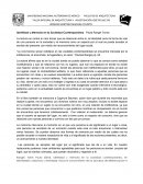 Identidad y Memoria en la Sociedad Contemporánea Paula Rangel Torres