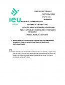 Actividad 1 Investigacion y propuesta de mejora