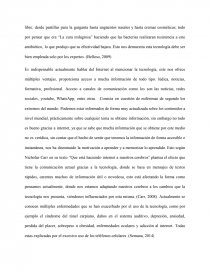La tecnología: aspectos positivos y negativos. Página 2