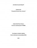 Evidencia #4 “Propuesta Caso pio pio y más pio”