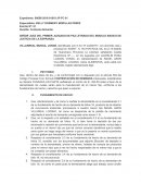 CONTESTACIÓN DE DEMANDA