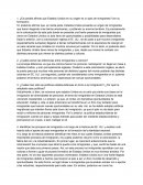 ¿Es posible afirmar que Estados Unidos en su origen es un país de inmigrantes? (en su formación)