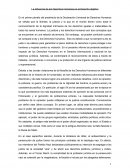 La influencia de los Derechos Humanos en el Derecho objetivo