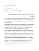 Ensayo Concepto de Gerencia Social