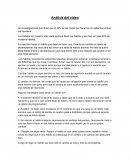 Analisis de video "Los hábitos"