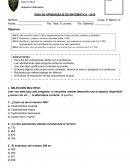Guía de matemática 3° año