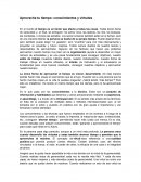 Aprovecha tu tiempo: conocimientos y virtudes