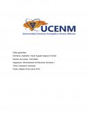 Administración de Recursos Humanos. Evaluación individual