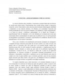 VENEZUELA, DESEQUILIBRIOS E IMPLICACIONES
