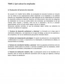 Que valoran los empleados