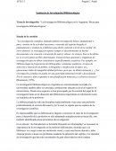 La investigación bibliotecológica en la Argentina: Becas para investigación bibliotecológicas