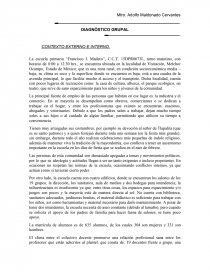 CONTROL INTERNO, EXTERNO Y DIAGNOSTICO. Página 1