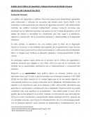 Análisis de la Política de Seguridad y Defensa Nacional del Estado Peruano