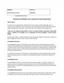 Aumento de Utilidades con la reducción de Gasto Operacional