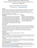 Becas en el ambito de la bibliotecologia