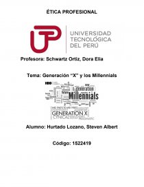 Generación X y Millennials. Página 1
