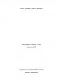 Oferta, demanda y punto de equilibrio