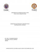 Materiales de la región