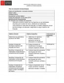 Plan de evaluación fonoaudiologica