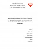 Diseñar un sistema automatizado para el proceso de inscripción en el departamento de coordinación de primari