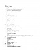 Eval. proyectos. Crear una Empresa de Reciclaje y Procesamiento de Plástico