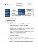 Rendición de Cuentas del SG-SST a la alta Dirección