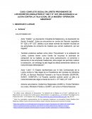 CASO: CONFLICTO SOCIAL EN LORETO PROVENIENTE DE LOS DECRETOS LEGISLATIVOS N° 1220 Y N° 1237, RELACIONADO A LA LUCHA CONTRA LA TALA ILEGAL DE LA MADERA “OPERACIÓN AMAZONAS”