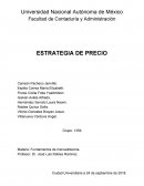 ESTRATEGIA DE PRECIO