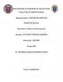 Urgencias Medicas. Sistema Cardiovascular