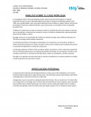 ANALISIS SOBRE EL CASO NORUEGA