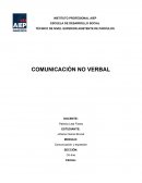 Comunicación no verbal ¿Qué entiendes por gesto?